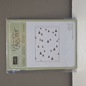 On Point Embossing folder Sizzix Big Shot Stampin Up
